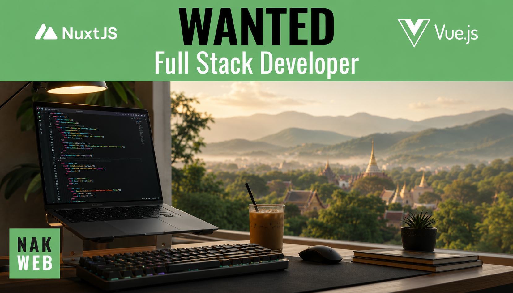 Cover - Senior Full Stack Developer Vue.js / Nuxt.js / Node.js — French Speaker